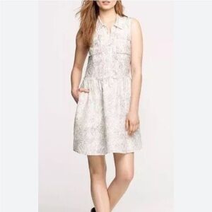 J Crew || Silk and Cotton Blend Summer Dress 0